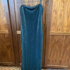 Vintage “All That Jazz” floor length dress